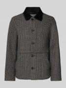 Marc O'Polo Denim Regular Fit Hemdjacke aus Woll-Mix in Black, Größe L