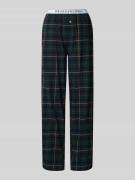 Polo Ralph Lauren Wide Fit Pyjama-Hose mit Zierknopf Modell 'Cozy' in ...