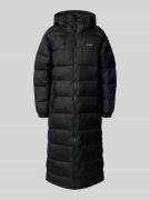 COLUMBIA Steppmantel mit Kapuze in Black, Größe L