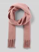 Marc O'Polo Denim Schal aus reiner Schurwolle in Rosa, Größe 1