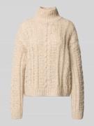 Marc O'Polo Oversized Pullover aus Alpaka-Baumwoll-Mix in Offwhite, Gr...