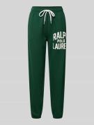 Polo Ralph Lauren Sweatpants mit elastischem Bund in Dunkelgruen, Größ...