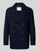 SELECTED HOMME Regular Fit Jacke aus Woll-Mix Modell 'ARCHIVE' in Dunk...