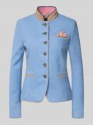 WHITE LABEL Blazer mit Stehkragen in Hellblau, Größe 36