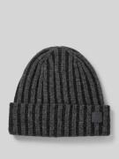 Barts Beanie mit Woll-Anteil Modell 'Selfoss' in BLACK, Größe 1