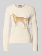 Lauren Ralph Lauren Strickpullover mit Label-Detail Modell 'RIEDNEE' i...