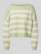 Only Regular Fit Strickpullover mit Allover-Muster Modell 'LAYA' in Sc...