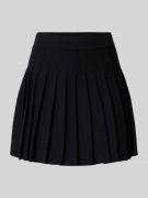 SUNCOO PARIS Minirock mit Leinen-Anteil Modell 'FALDA' in Black, Größe...