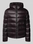Peuterey Steppjacke mit Kapuze Modell 'Honova' in Black, Größe XXXL