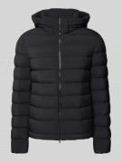 Peuterey Steppjacke mit Reißverschluss Modell 'BOGGS' in Black, Größe ...