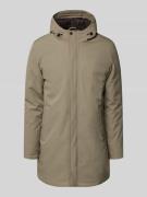 Matinique Regular Fit Parka mit Kapuze Modell 'Madeston' in Mittelbrau...