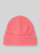 Tom Tailor Beanie mit Baumwoll-Anteil in Pink, Größe 1