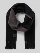 CK Calvin Klein Schal mit Label-Detail in Black, Größe 1