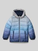 s.Oliver RED LABEL Regular Fit Steppjacke mit Fleecefutter in Graphit,...