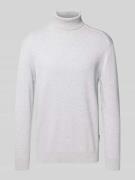 Tom Tailor Denim Regular Fit Rollkragenpullover aus reiner Baumwolle i...