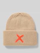 Unio Beanie mit Kaschmir-Anteil in Beige, Größe 1