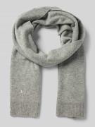 ARMANI EXCHANGE Wollschal mit Kaschmir-Anteil in Hellgrau, Größe 1