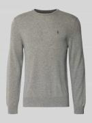 Polo Ralph Lauren Regular Fit Strickpullover aus reiner Wolle in Mitte...