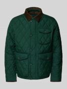Polo Ralph Lauren Steppjacke mit Umlegekragen Modell 'BEATON' in Gruen...