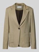 More & More Regular Fit Blazer mit Viskose-Anteil in Gruen, Größe 34