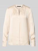 Betty Barclay Blusenshirt mit V-Ausschnitt in Beige, Größe 46