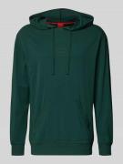 HUGO Regular Fit Hoodie aus Baumwoll-Mix Modell 'LAZE' in Dunkelgruen,...