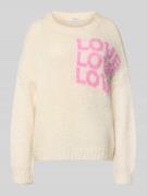 ZABAIONE Relaxed Fit Pullover mit Viskose-Anteil 'Dela' in Offwhite, G...