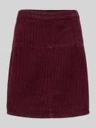 Christian Berg Woman Cordrock mit Teilungsnaht in Kirsche, Größe 46