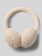 HUGO Ohrwärmer aus Teddyfell Modell 'CLAUDYA' in Offwhite, Größe 1