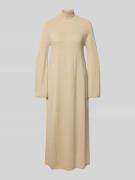 MM Loose Fit Strickkleid aus reiner Schurwolle Modell 'CILE' in Beige,...