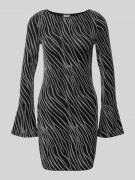 Noisy May Minikleid mit Trompetenärmeln Modell 'GILLY' in Black, Größe...