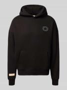 PROHIBITED Hoodie mit Kapuze in Black, Größe M