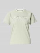 Tommy Jeans Regular Fit T-Shirt aus reiner Baumwolle in Schilf, Größe ...