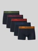 MCNEAL Trunks mit elastischem Bund im 5er-Pack in Black, Größe L