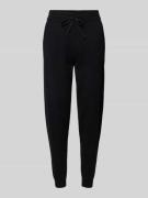Christian Berg Woman Slim Fit Sweatpants aus Viskose-Mix in Black, Grö...