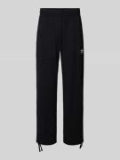 adidas Originals Sweatpants mit elastischem Bund in Black, Größe S