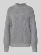 Tom Tailor Regular Fit Strickpullover aus Baumwoll-Mix mit Woll-Anteil...