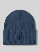 Cotopaxi Beanie mit Label-Detail in Marine, Größe 1