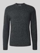 Casual Friday Strickpullover mit gerippten Abschlüssen Modell 'ANTE' i...