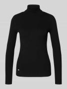 Lauren Ralph Lauren Strickpullover mit Rollkragen Modell 'AMANDA' in B...