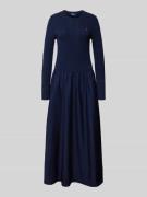 Polo Ralph Lauren Tailliertes Midikleid aus Lanawoll-Mix mit Kaschmir-...