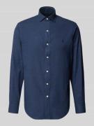 Polo Ralph Lauren Custom Fit Freizeithemd mit Label-Stitching in Dunke...