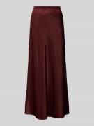 OH APRIL Maxirock aus Satin mit elastischem Bund Modell 'Jaelynn' in B...