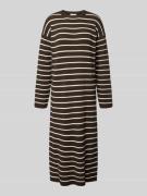 VILLA SOPHIE Strickkleid mit Rundhalsausschnitt Modell 'NURIA' in Dunk...