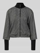 Zero Jacke mit Stehkragen in Black, Größe 42