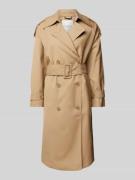 khujo Trenchcoat mit Taillengürtel Modell 'LUMINA' in Beige, Größe XL