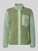 The North Face Sweatjacke mit Reißverschluss in Schilf, Größe L