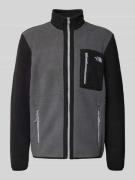 The North Face Sweatjacke mit Reißverschluss in Anthrazit, Größe M