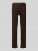 Brax Hose aus Lyocell-Mix Modell 'MARY THERMO' in Dunkelbraun, Größe 4...