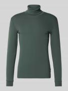 Marc O'Polo Shaped Fit Langarmshirt aus reiner Baumwolle mit Rollkrage...